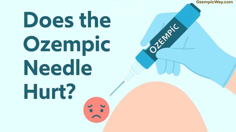Does the Ozempic Needle Hurts
